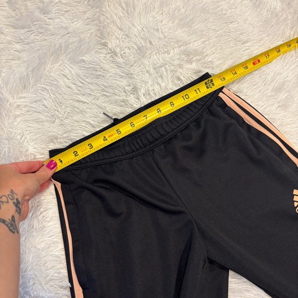 adidas Women's Tiro 21 Track Pant black and pink 3 strip size XS - Picture 3 of 11
